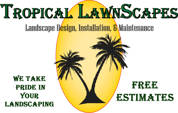 TROPICAL LAWNSCAPES LOGO